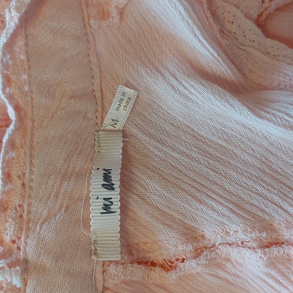 Mi Ami High Neck Choker Halterneck Lace Cami Womens M Medium - Picture 5 of 6